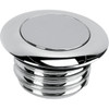 Drag Specialties - Gas Cap - Non-Vented Pop-Up - Chrome