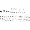 Drag Specialties - Bolt Cover Kit - Standard/Engine - Chrome - '00-'06 Softail