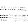 Drag Specialties - Bolt Cover Kit - Standard/Engine - Chrome - '99-'06 Touring