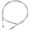 Motion PRO #67-0357 - Armor Coat Braided Stainless Steel Clutch Cable - Longitudinally Wound - 68-1/4"