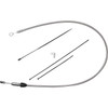 Drag Specialties - Quick Connect Clutch Cable - Upper - 36" - Stainless Steel