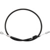 Drag Specialties - Quick Connect Clutch Cable - Upper - 46" - Black/Chrome