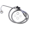 Drag Specialties - Brake Line - +2" - Stainless Steel - '15-'17 Softail