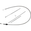 Drag Specialties - Quick Connect Clutch Cable - Upper - 44" - Stainless Steel