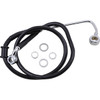 Drag Specialties - Brake Line - +2" - Black - '15-'17 Softail