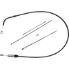 Drag Specialties - Quick Connect Clutch Cable - Upper - Bent Tube - 45" - Black/Black