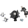 Drag Specialties - Side Hinge Ignition Switch with Saddlebag Lock - Gloss Black