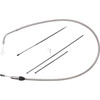 Drag Specialties - Quick Connect Clutch Cable - Upper - 49" - Stainless Steel