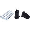 Drag Specialties - Passenger Floorboard Mount - Gloss Black