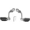Rivco Products #MV120 - Highway Pegs With Mount - Chrome