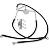 Drag Specialties - Brake Line - Front (Lower/Upper) - Black