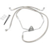 Drag Specialties - Brake Line - Front - +10" - Touring - Stainless Steel