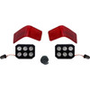 Custom Dynamics #CD-TP-13-R - LED Light - Tour-Pak - Red