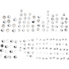 Drag Specialties - Bolt Cover Kit - Deluxe/Engine - Chrome - '99-'08 Touring