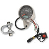 Drag Specialties - Programmable Mini Electronic Speedometer with Odometer/Tripmeter - 2.4" - Polished