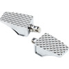 LA Choppers #LA-P100-00C - County Line Billet Foot Pegs - Male Mount - Chrome