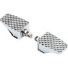 LA Choppers #LA-P100-00C - County Line Billet Foot Pegs - Male Mount - Chrome