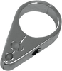 Cable Clamp - Throttle/Idle/Brake - 1" - Chrome
