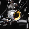 Custom Dynamics #PB-FOG-BCM-YC - Fog Light - Chrome - Yellow Lens