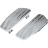 LA Choppers #LA-P101-00C - County Line Billet Floorboards - Chrome - FL
