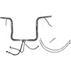 FAT Baggers INC. #902514 - EZ Install Wired 1-1/4" Round Top Handlebar Kit - 14" - Chrome