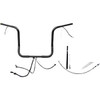 FAT Baggers INC. #912514-B - EZ Install Wired 1-1/4" Round Top Handlebar Kit - 14" - Black