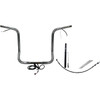 FAT Baggers INC. #912516 - EZ Install Wired 1-1/4" Round Top Handlebar Kit - 16" - Chrome