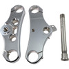 Accutronix #TWD349-ESC - Elite Triple Tree - 49 mm - Chrome - 3° Rake