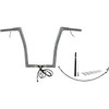 FAT Baggers INC. #712916 - EZ Install Wired 1-1/4" Flat Top Handlebar Kit - 16" - Chrome