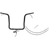 FAT Baggers INC. #902216-B - EZ Install Wired 1-1/4" Pointed Top Handlebar Kit - 16" - Black
