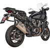Akrapovic #S-HD12SO1-HAFT - Slip-On Line Muffler - Titanium