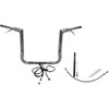 FAT Baggers INC. #612014 - EZ Install Wired 1-1/2" Flat Top Handlebar Kit - 14" - Chrome
