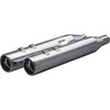 Khrome Werks #202925 - 4-1/2" HP-Plus® Slip-On Mufflers - Chrome Klassic Tip