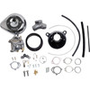 S&S Cycle #110-0147 - Super G Carburetor with Stealth Air Cleaner Kit - Chrome - Evolution Big Twin
