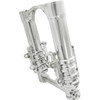 Arlen Ness #120-011 - Fork Legs - 49 mm - Chrome - For Factory Brake Caliper