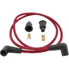 Drag Specialties - Plug Wires - Braided - Red/Black