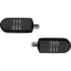 Drag Specialties - Sweeper Foot Pegs - Black - FX