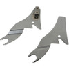 Drag Specialties - Quick Release Side Plates - Chrome