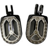 Drag Specialties - Qualifier Foot Pegs - Black - Driver