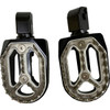 Drag Specialties - Qualifier Foot Pegs - Black - Passenger