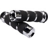 Khrome Werks #500195 - Klassic Grips - Air Cushion - TBW - Chrome