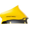Klock Werks #KWW-01-0662 - Kolor Flare® Windshield - 6" - Yellow - '15-'25 FLTR