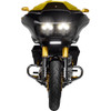 Klock Werks #KWW-01-0662 - Kolor Flare® Windshield - 6" - Yellow - '15-'25 FLTR