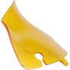Klock Werks #KWW-01-0676 - Kolor Flare® Windshield - 4" - Yellow - '14-'25 FLH/FLHT/FLHX