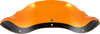 Klock Werks #KWW-01-0689 - Kolor Flare Windshield - 8" - Orange - FLTR