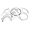 Magnum Shielding #487672 - Black Pearl™ Designer Handlebar Installation Kit - 15"-17" - '14-'22 Sportster