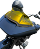Klock Werks #KWW-01-0669 - Kolor Flare Sport Windshield - 9" - Yellow - FLTR
