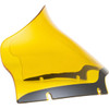 Klock Werks #KWW-01-0669 - Kolor Flare® Windshield - 9" - Yellow - '15-'25 FLTR