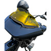 Klock Werks #KWW-01-0669 - Kolor Flare® Windshield - 9" - Yellow - '15-'25 FLTR