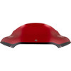 Klock Werks #KWW-01-0670 - Kolor Flare® Windshield - 9" - Red - '15-'25 FLTR